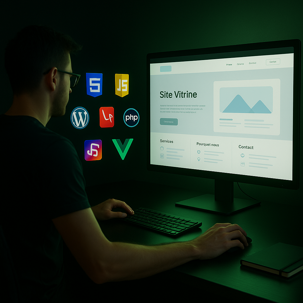 Création de sites vitrines modernes et professionnels