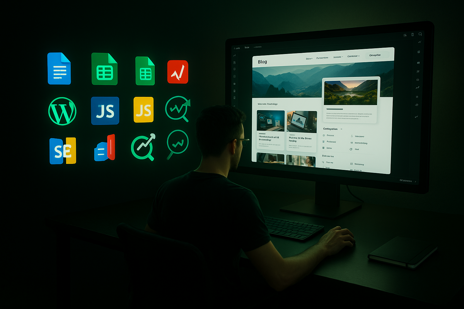 Création de blogs modernes et optimisés pour le SEO