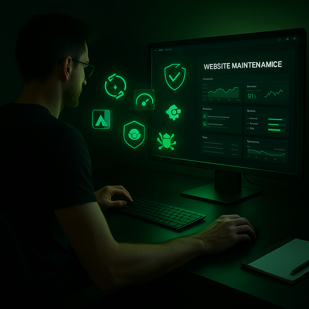 Maintenance et sécurité de votre site web